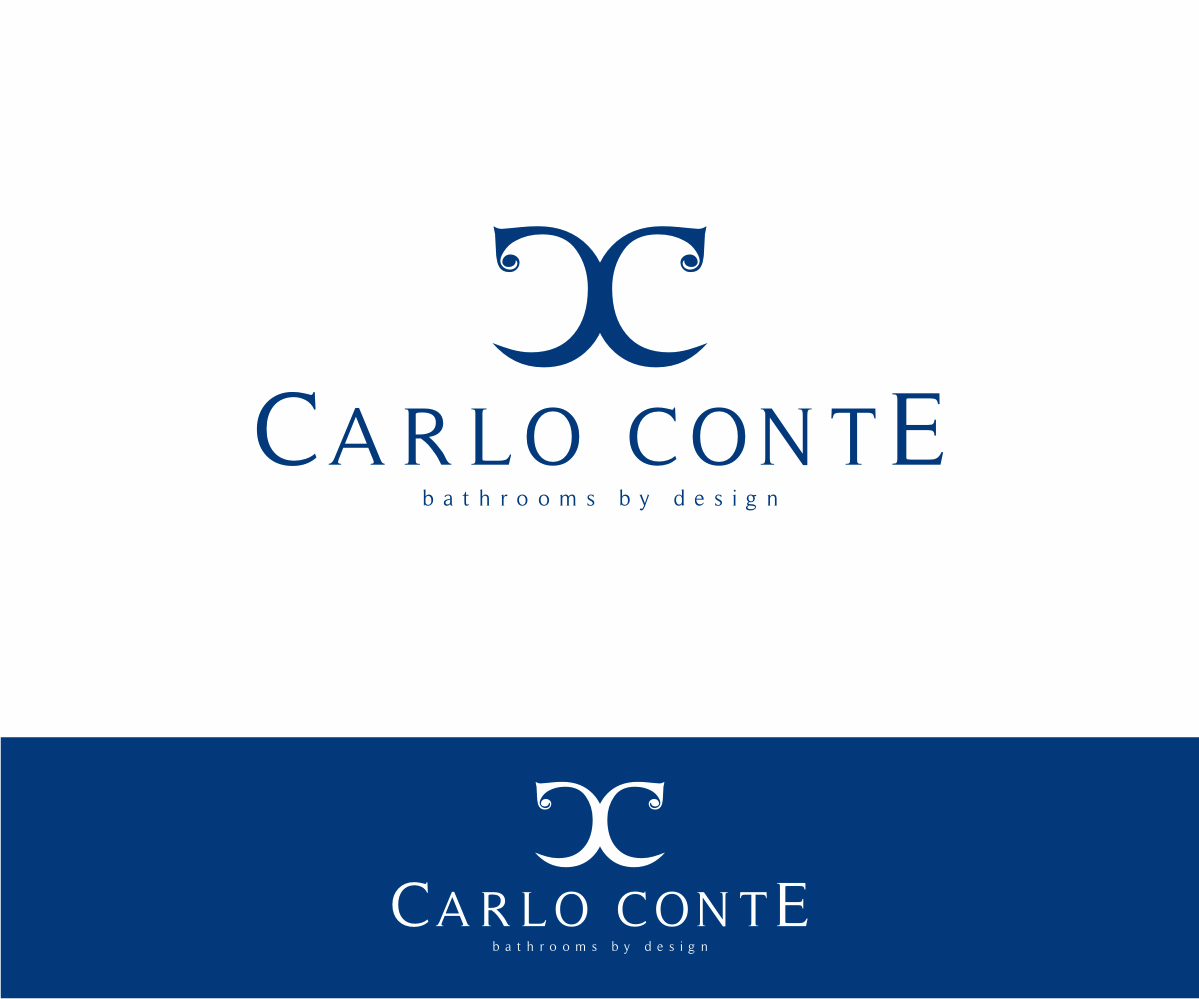Diseño de Logo por SMG para Carlo Conte Bathrooms By Design | Diseño #11507974
