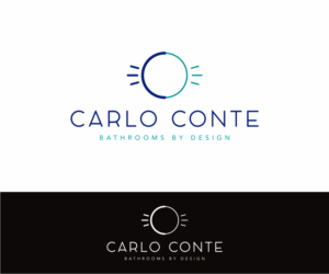 Diseño de Logo por SMG para Carlo Conte Bathrooms By Design | Diseño: #11507975