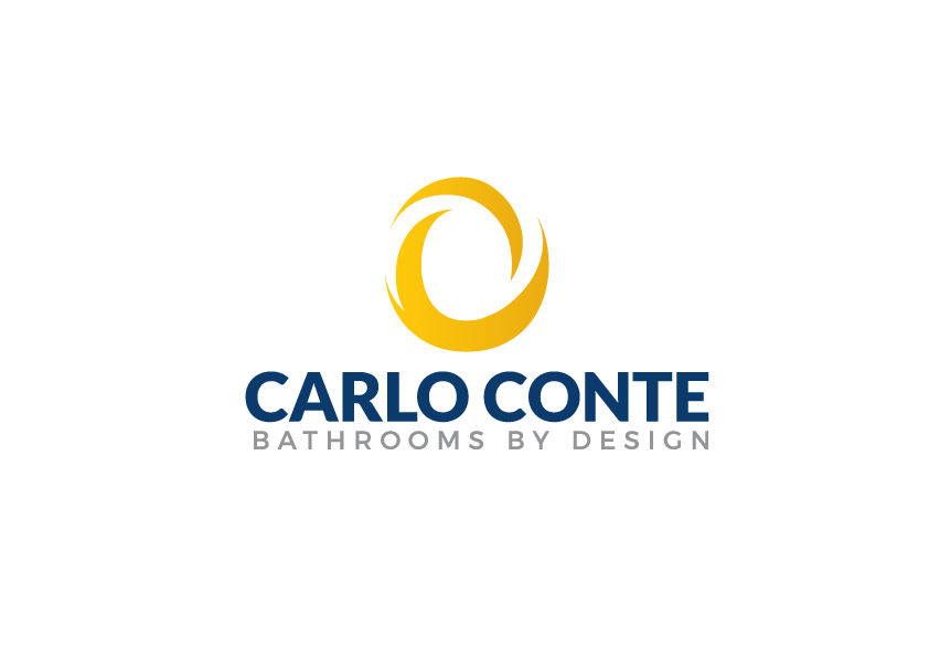 Logo Design by GreenArt for Carlo Conte Bathrooms By Design | Design #11565261