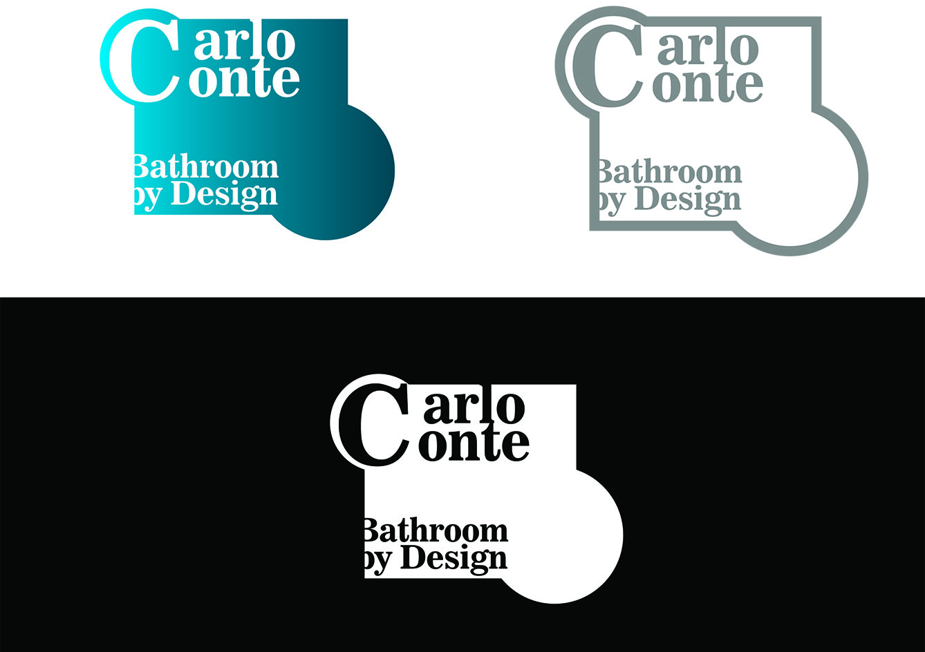 Diseño de Logo por hanif6652 para Carlo Conte Bathrooms By Design | Diseño #11561849