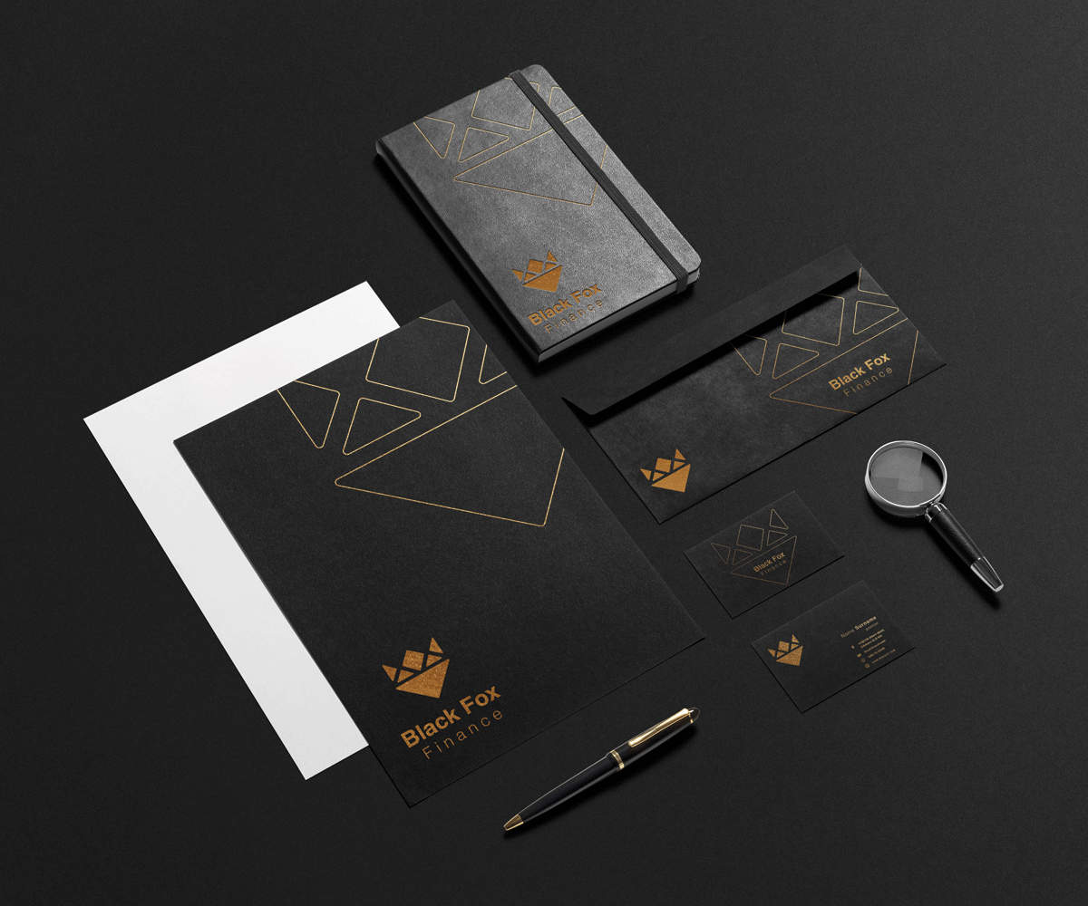 Logo Design by Nik_Studio_Geo for Black Fox Finance | Design #11480345