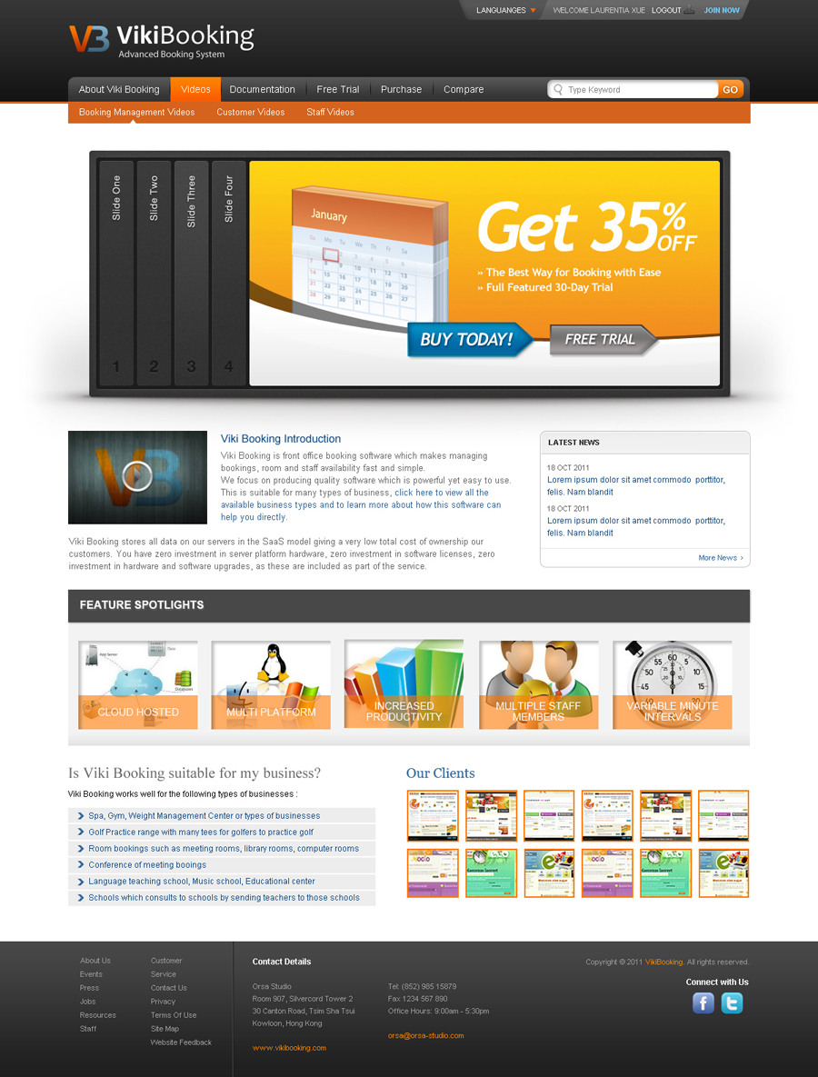 Web Design by Lauren for this project | Design #485575