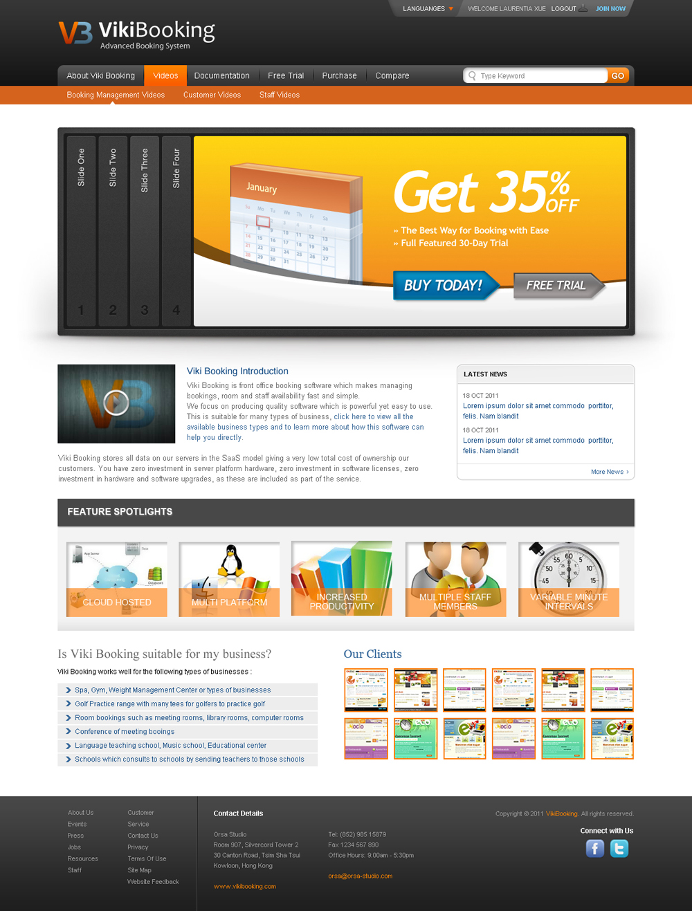 Diseño Web por Lauren para este proyecto | Diseño #486174