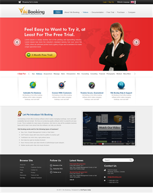Web Design by the-lion-king for this project | Design: #484565