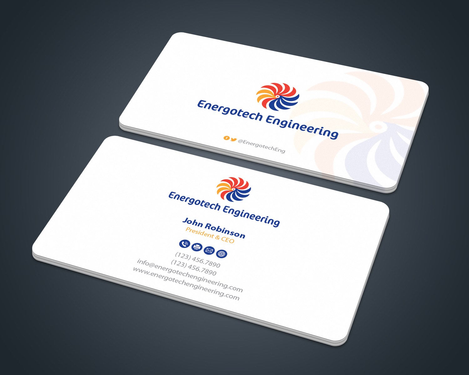 Diseño de Tarjeta de Presentación por OxonoArt para este proyecto | Diseño #11512435