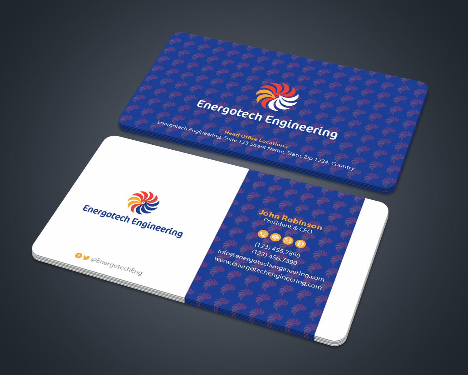 Diseño de Tarjeta de Presentación por OxonoArt para este proyecto | Diseño #11512436