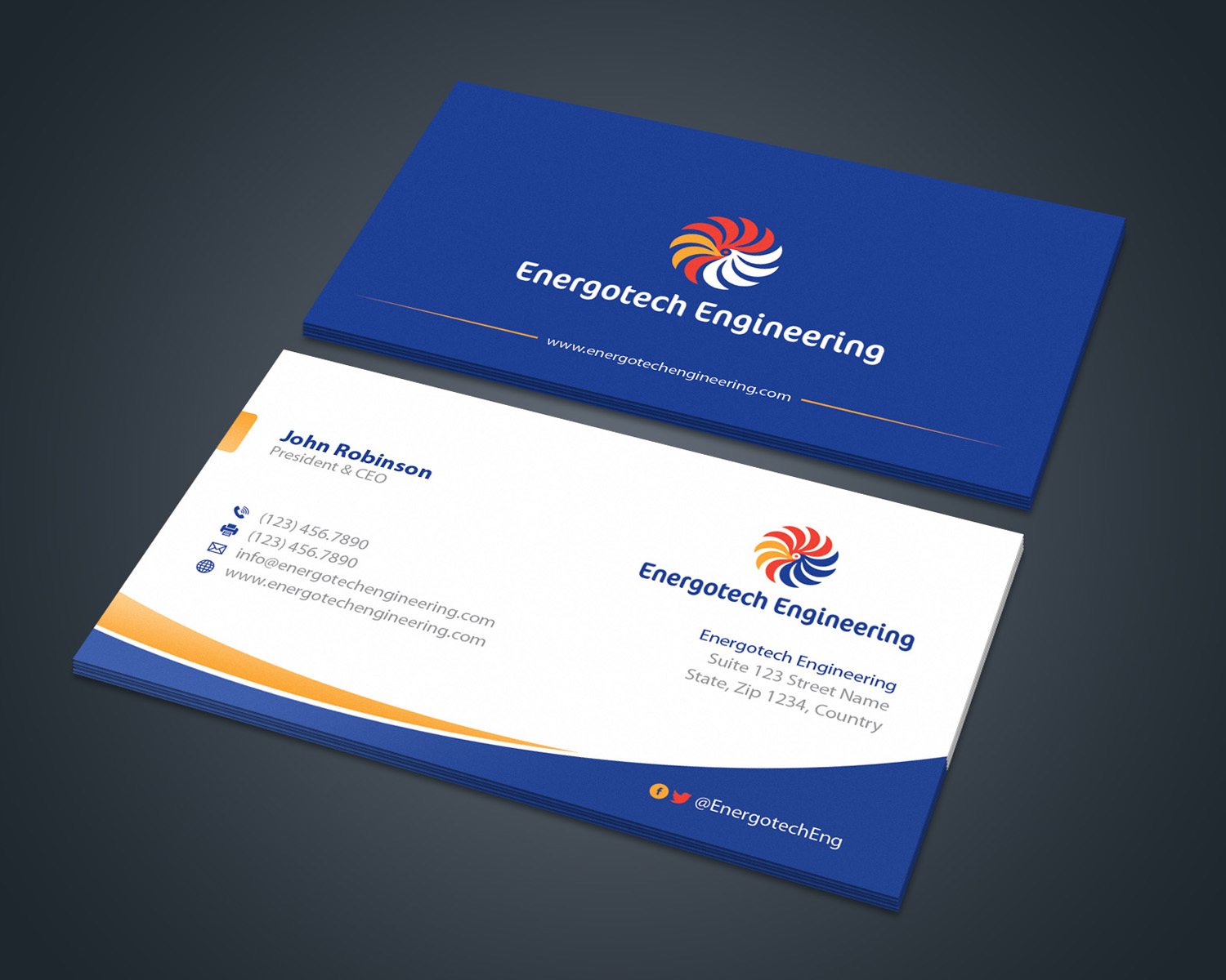 Diseño de Tarjeta de Presentación por OxonoArt para este proyecto | Diseño #11513088