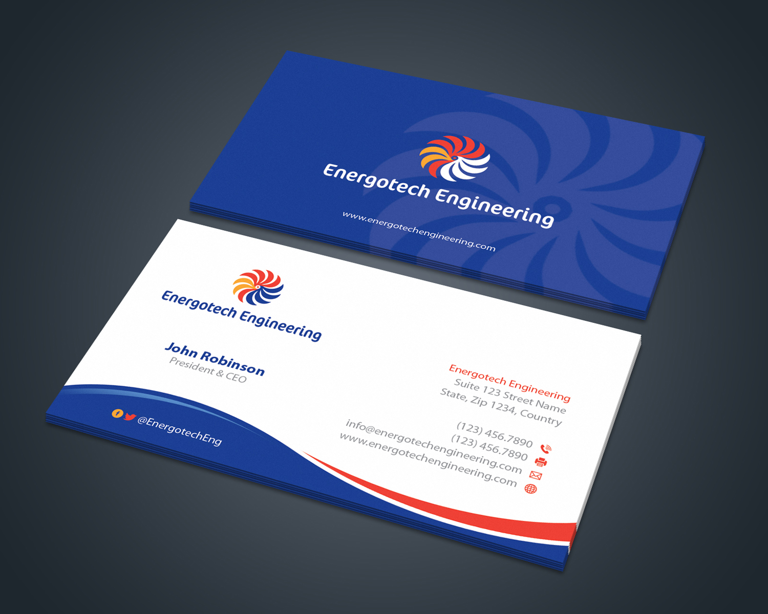 Diseño de Tarjeta de Presentación por OxonoArt para este proyecto | Diseño #11513302