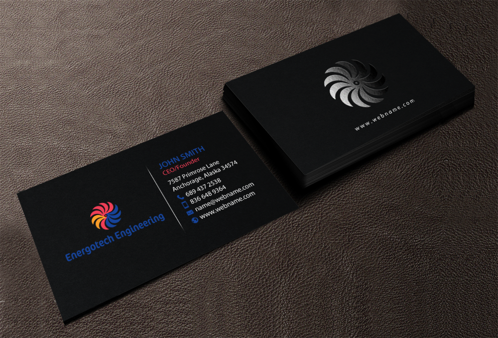 Business Card Design by chandrayaan.creative for this project | Design #11516749