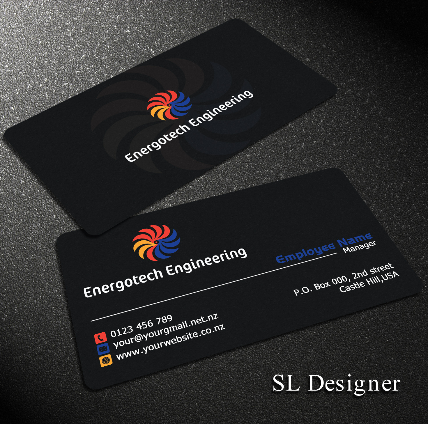 Business Card Design by SL Designer for this project | Design #11484511