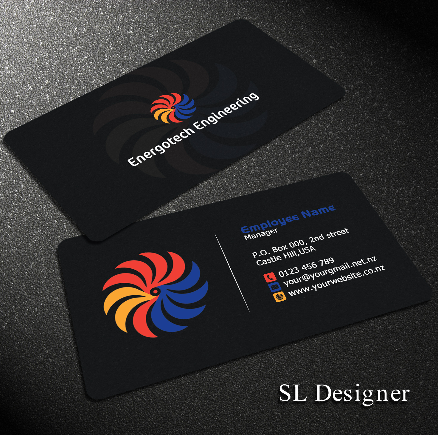 Business Card Design by SL Designer for this project | Design #11484512