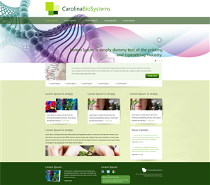 Web-Design von aarsita für Genomac | Design #2425405