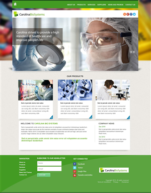 Web Design by Webspot for Genomac | Design: #2449282