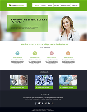 Web Design by Webspot for Genomac | Design: #2449508