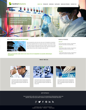 Web Design by Webspot for Genomac | Design: #2449525
