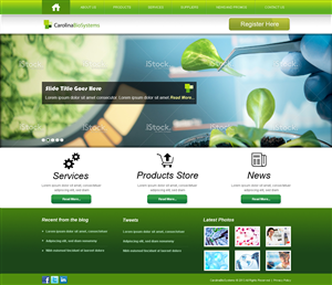 Web-Design von Jagannath für Genomac | Design #2439464