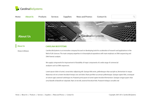Web Design by zipline for Genomac | Design: #2442529