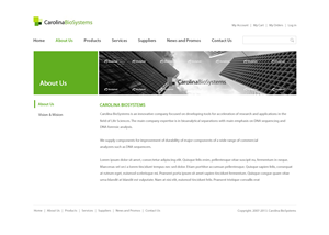 Web Design by zipline for Genomac | Design: #2442581