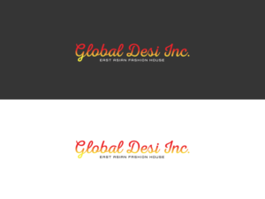 It may be too wordy, but...Global Desi Inc.  East Asian Fashion House. | Logo Design by Matea