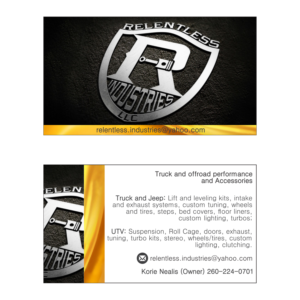Business Card Design by Vitor Guedes