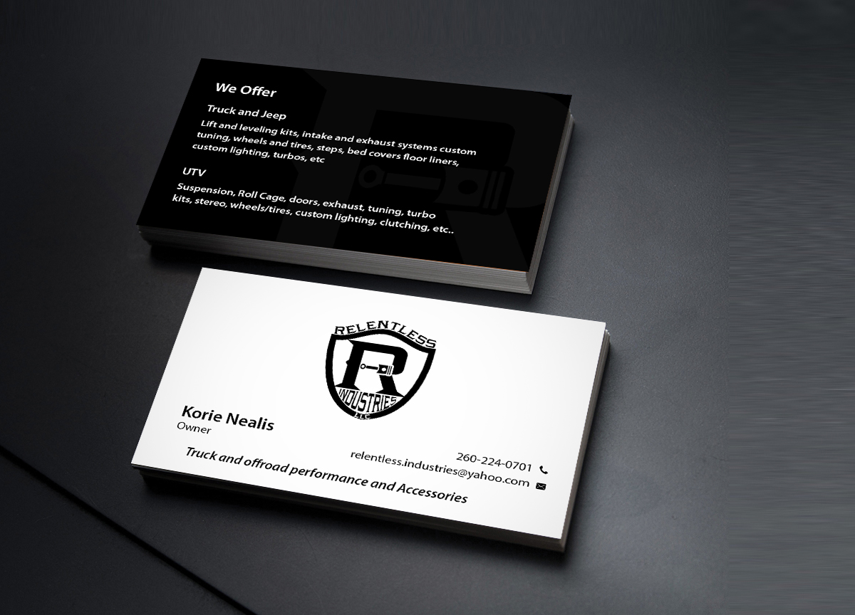 Business Card Design by Creations Box 2015 for this project | Design #11491914