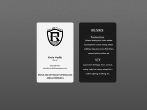 Business Card Design by Creations Box 2015 for this project | Design: #11491916
