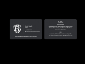 Business Card Design by Creations Box 2015 for this project | Design: #11491918