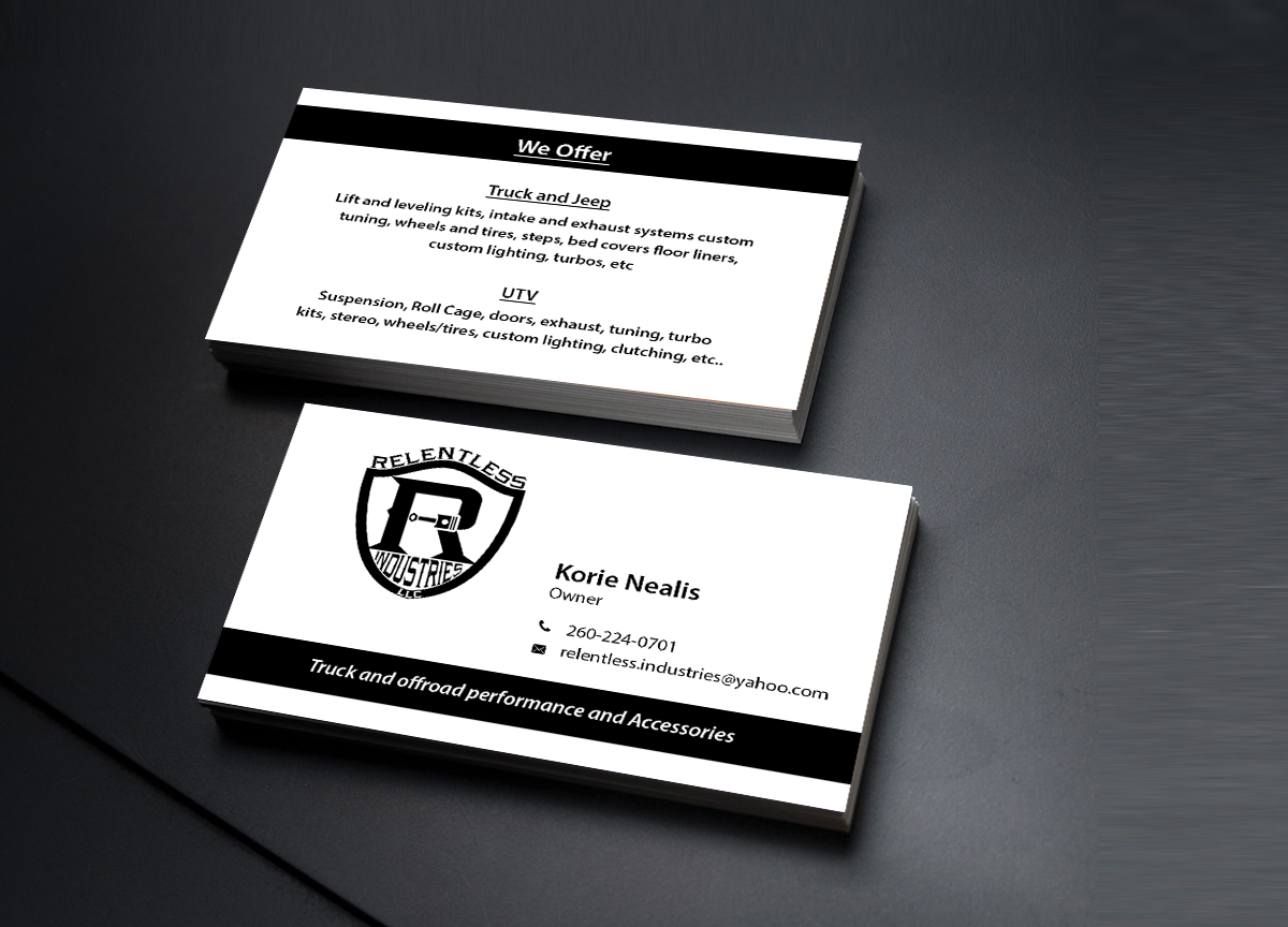 Business Card Design by Creations Box 2015 for this project | Design #11491923