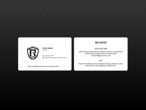 Business Card Design by Creations Box 2015 for this project | Design: #11491933
