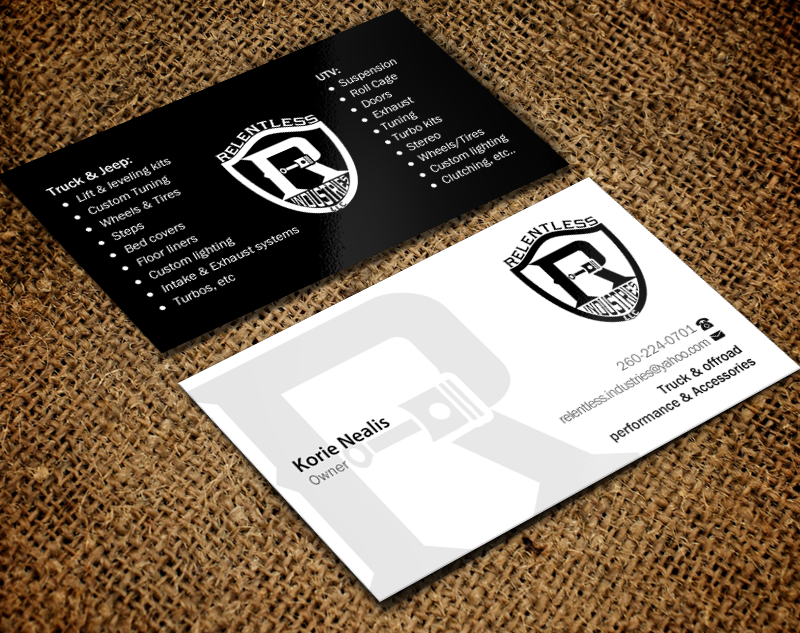 Diseño de Tarjeta de Presentación por Brand aid para este proyecto | Diseño #11506126