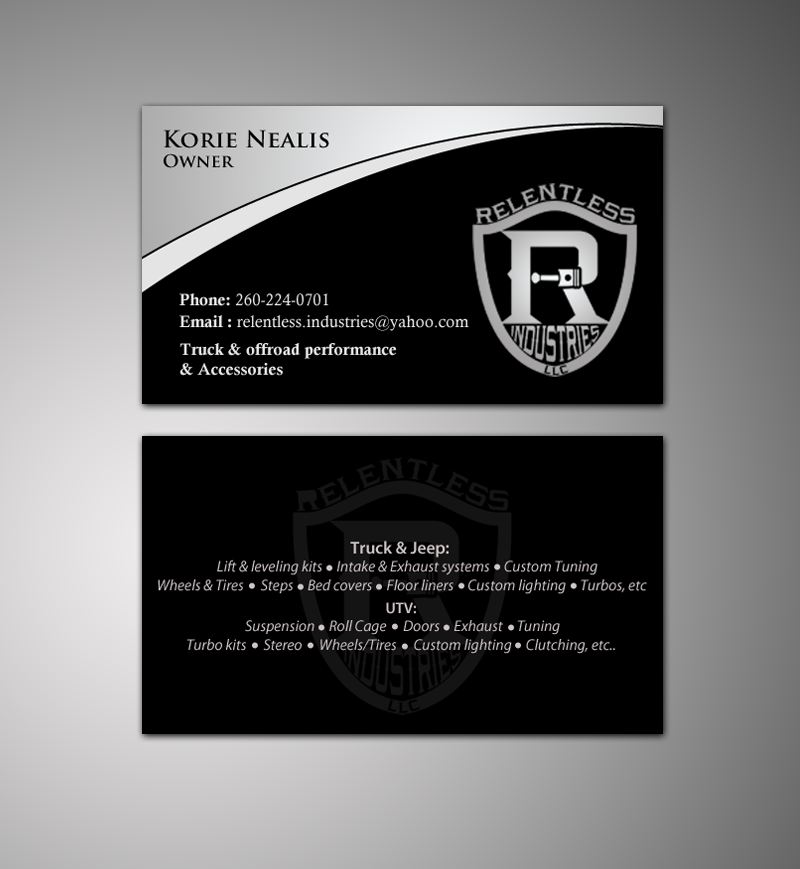 Business Card Design by chandrayaan.creative for this project | Design #11505902