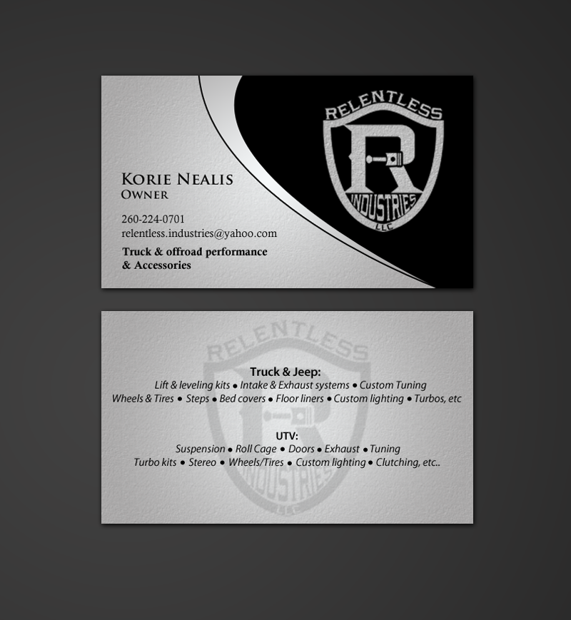 Business Card Design by chandrayaan.creative for this project | Design #11505907