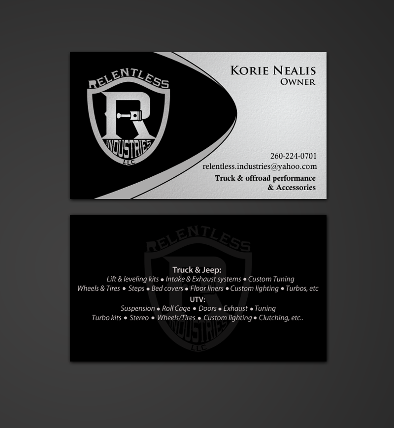 Business Card Design by chandrayaan.creative for this project | Design #11505909