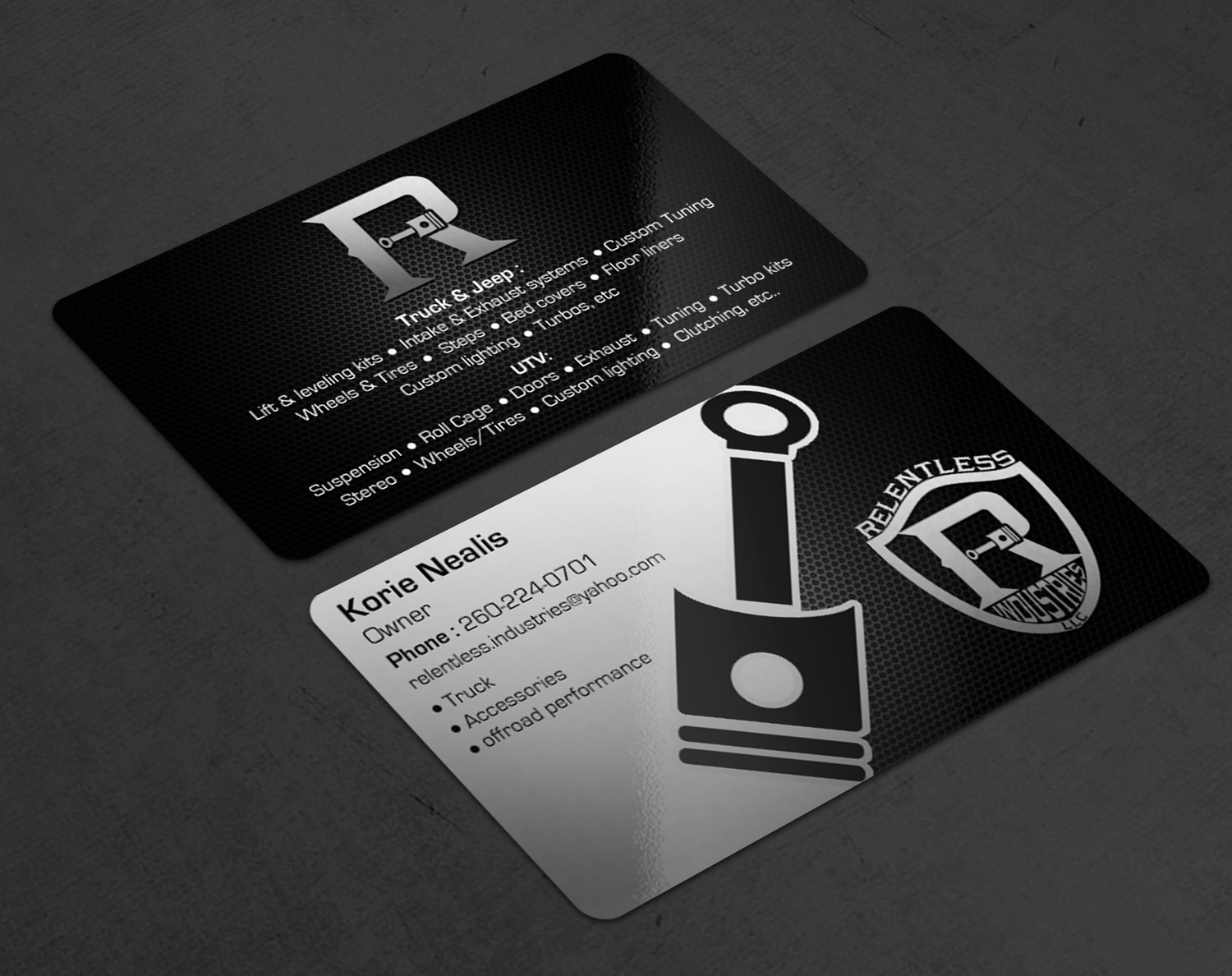 Diseño de Tarjeta de Presentación por chandrayaan.creative para este proyecto | Diseño #11508349