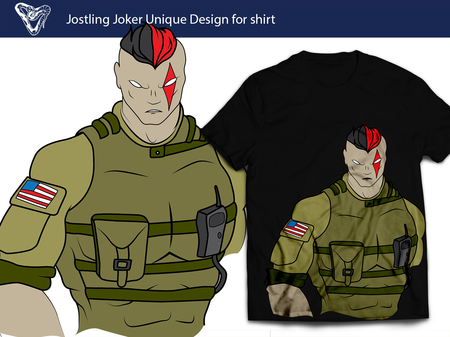 T-shirt Design by Shemet for Jostling Joker | Design #11575264