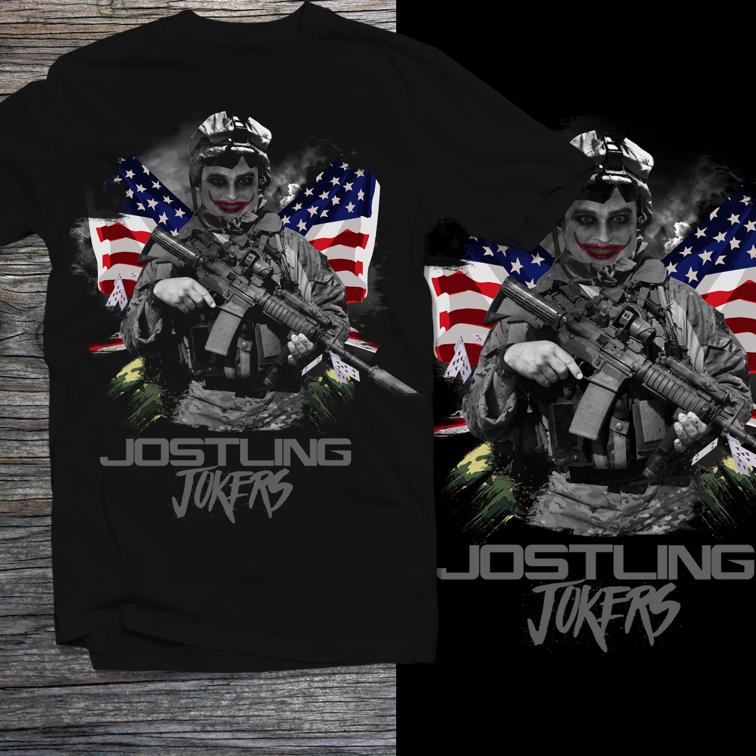 T-Shirt-Design von besonaeral30 für Jostling Joker | Design #11579762
