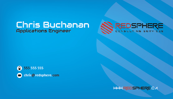 Business Card Design by firasmoha for Redsphere Consulting Services | Design #2332097