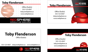 Business Card Design by TedAtkinson for Redsphere Consulting Services | Design: #2328987