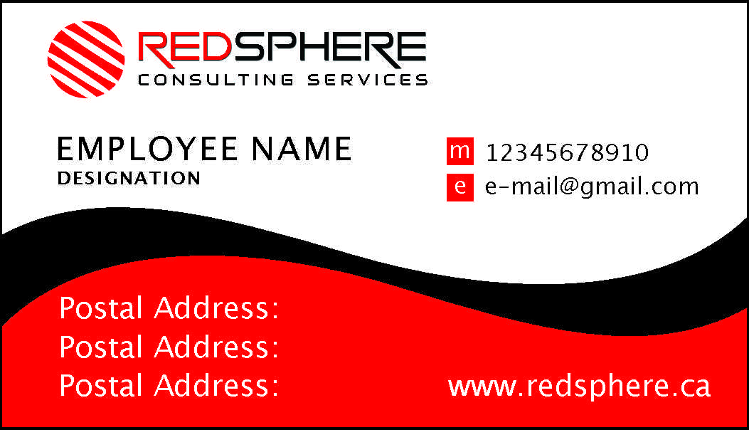 Business Card Design by Ramon Pangan for Redsphere Consulting Services | Design #2331026