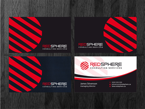 Business Card Design by Atvento Graphics for Redsphere Consulting Services | Design: #2348602