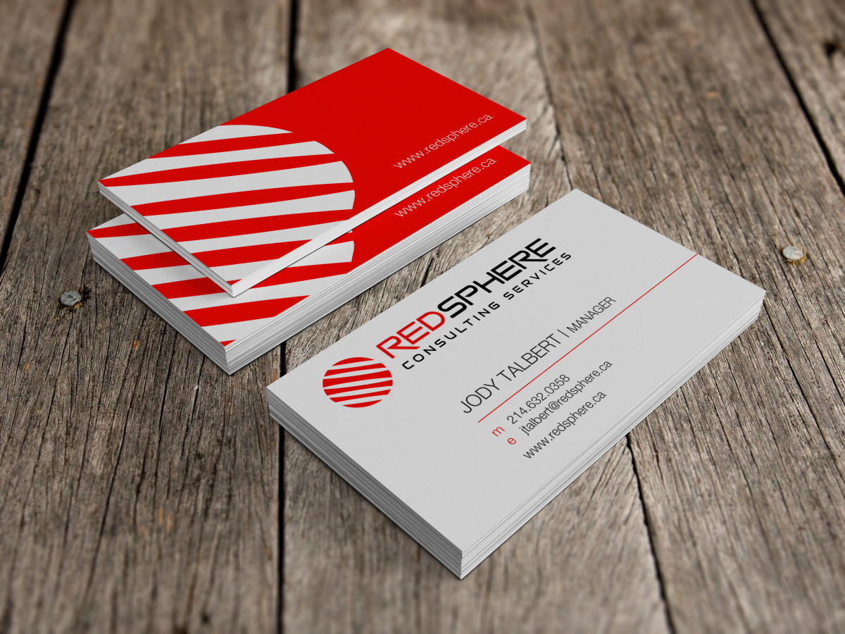 Business Card Design by HYPdesign for Redsphere Consulting Services | Design #2335985