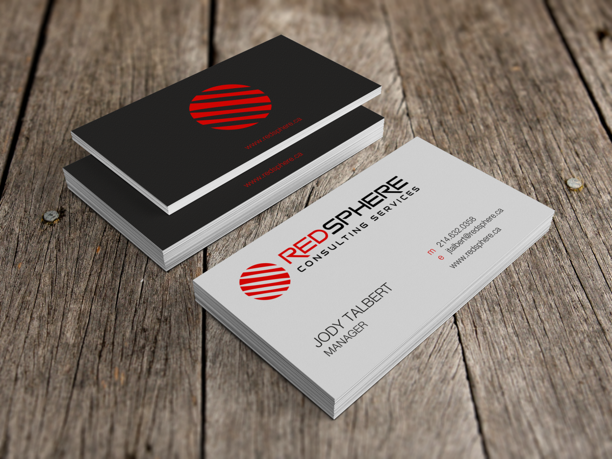 Business Card Design by HYPdesign for Redsphere Consulting Services | Design #2335991