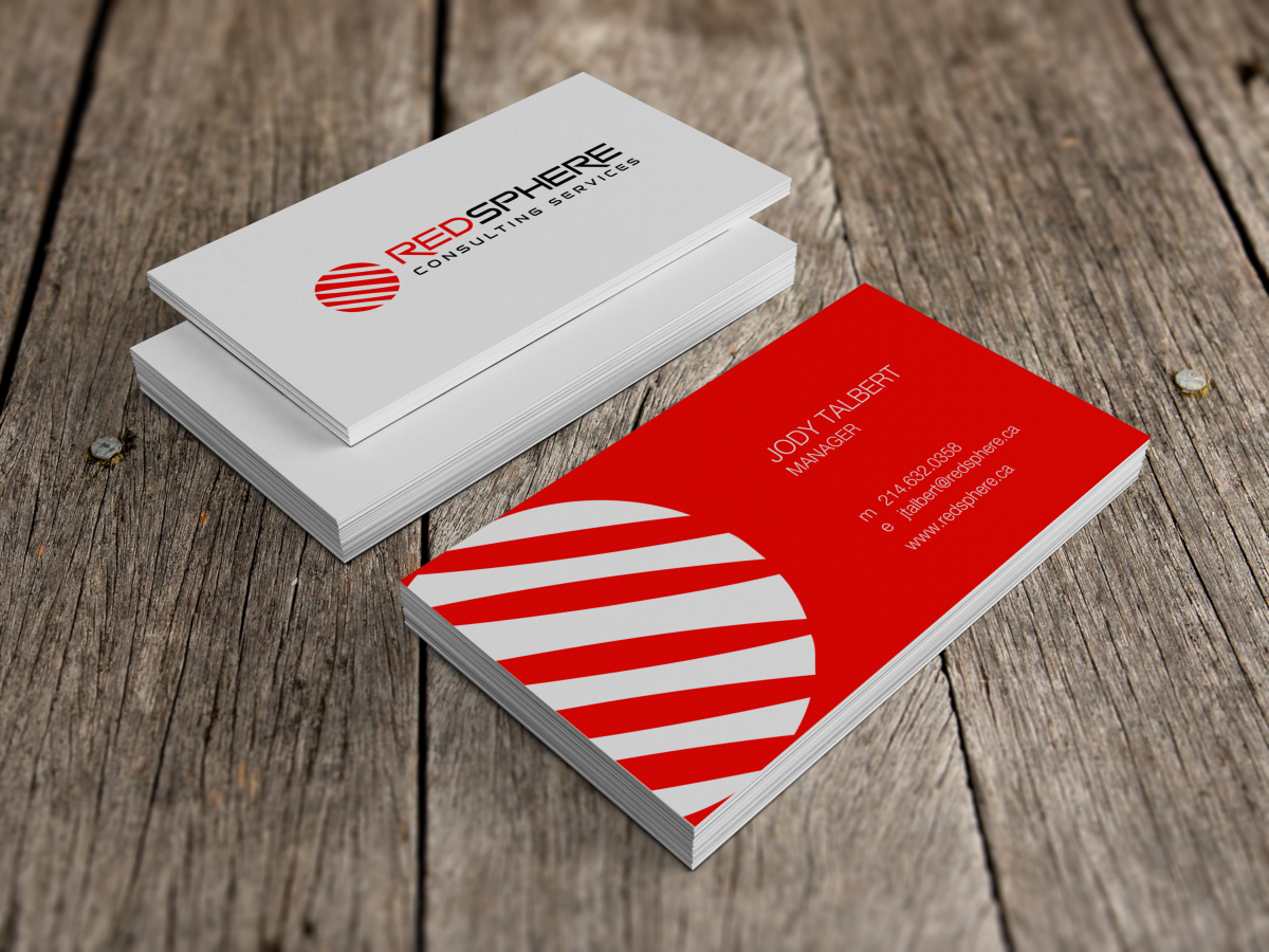 Business Card Design by HYPdesign for Redsphere Consulting Services | Design #2335993