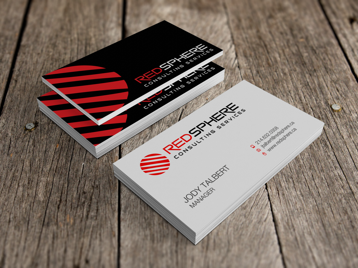Business Card Design by HYPdesign for Redsphere Consulting Services | Design: #2350062