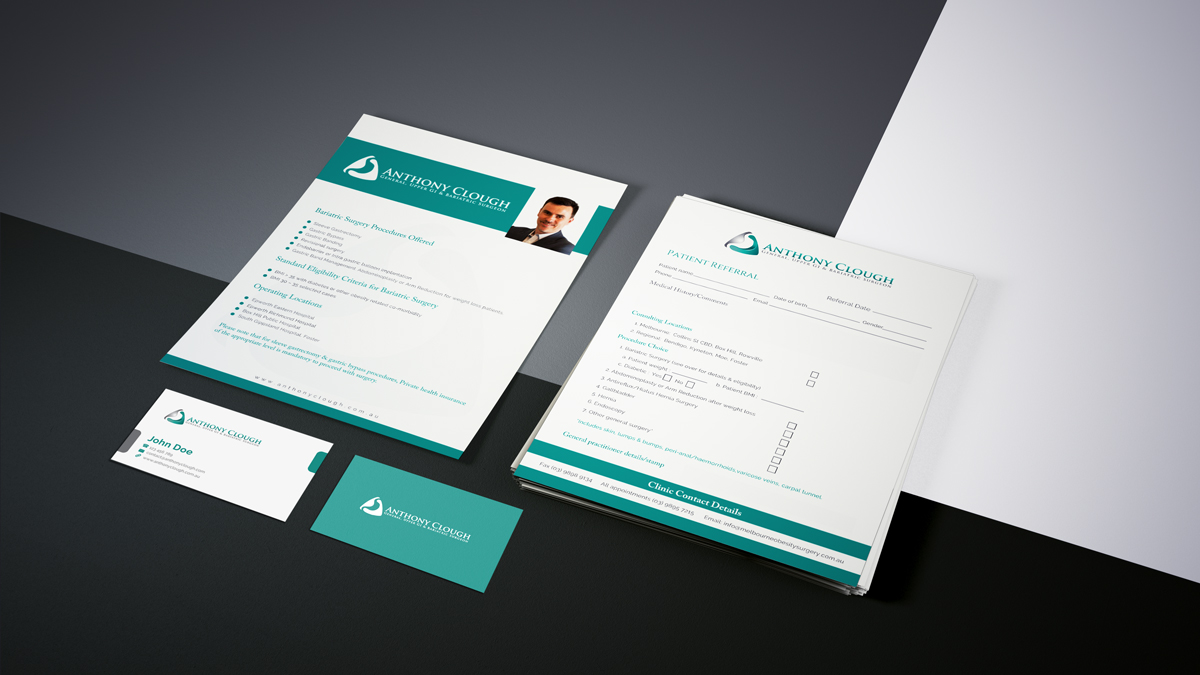 Stationery Design by JK18 for Anthony Clough | Design #11557396