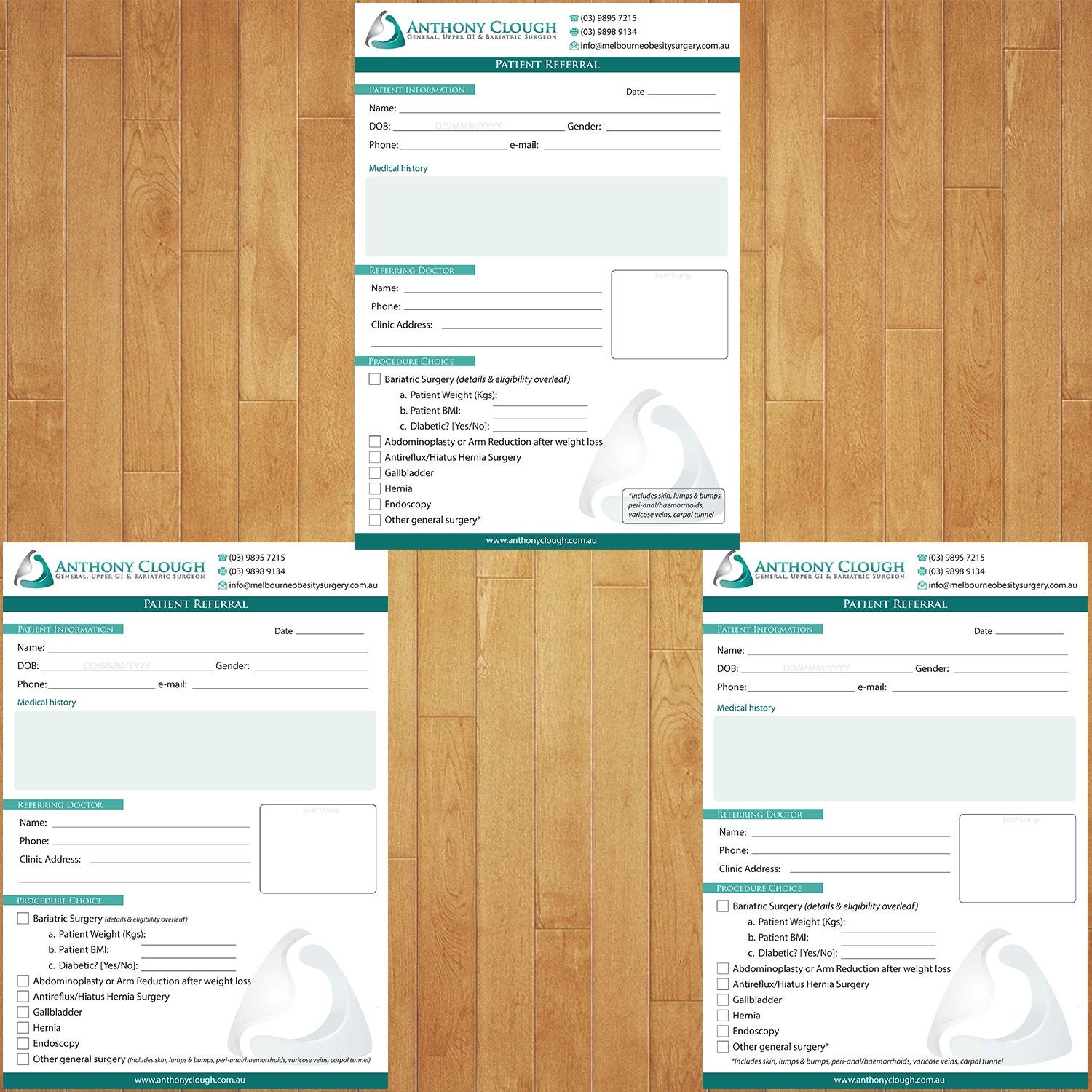 Diseño de Papelería por Vimal Teja para Anthony Clough | Diseño #11520453