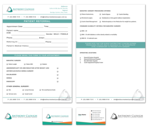 Stationery Design by Zohan Pathan for Anthony Clough | Design #11545752