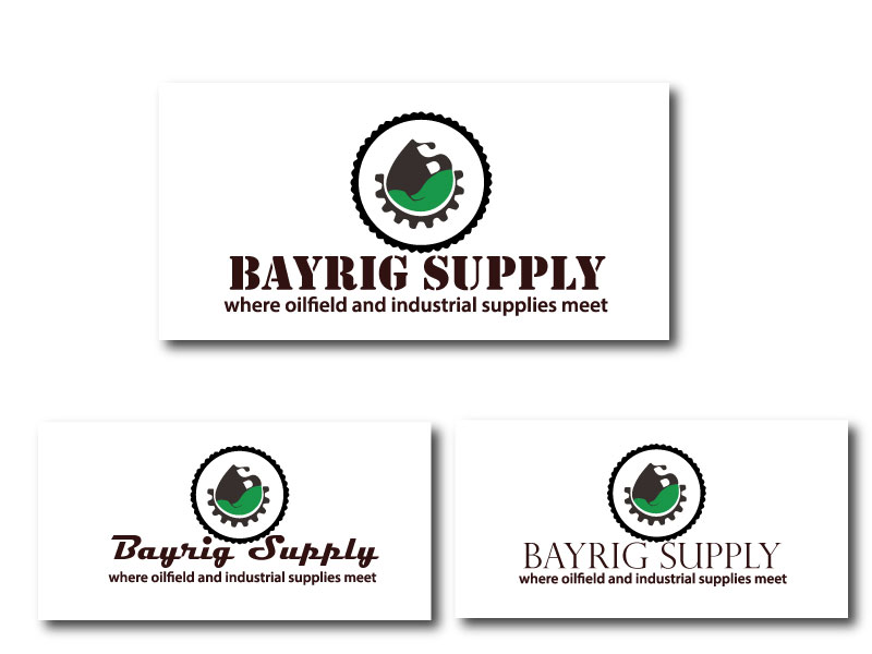 Logo Design by rabinson for BayRig Supply | Design #11543103