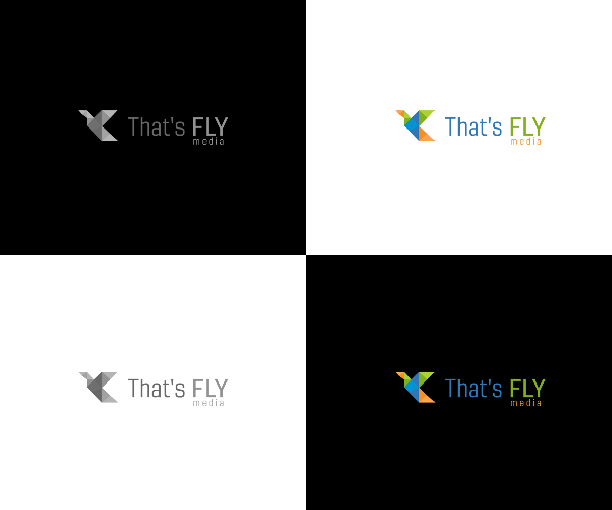 Logo Design by butryk for That's Fly Media | Design #11506591