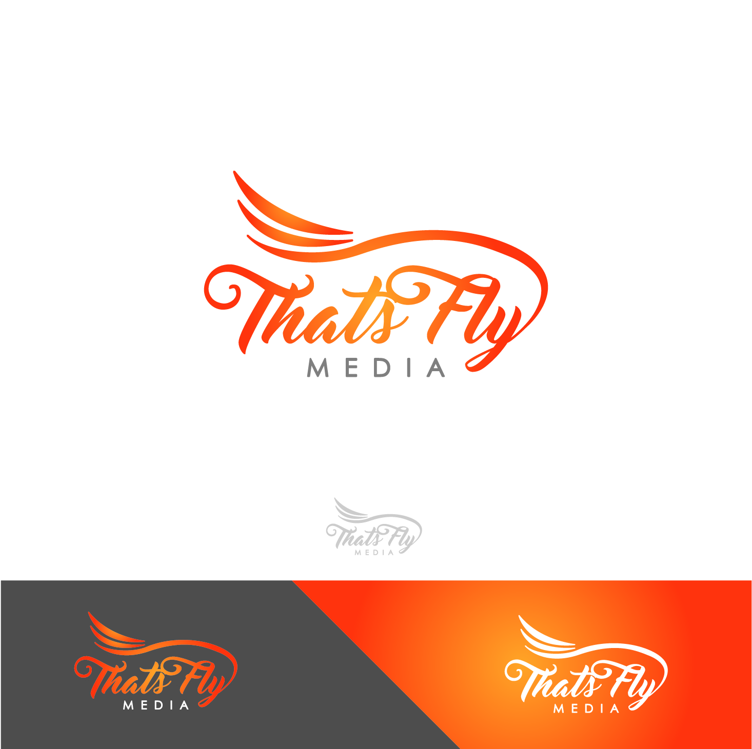 Diseño de Logo por abc. para That's Fly Media | Diseño #11505869